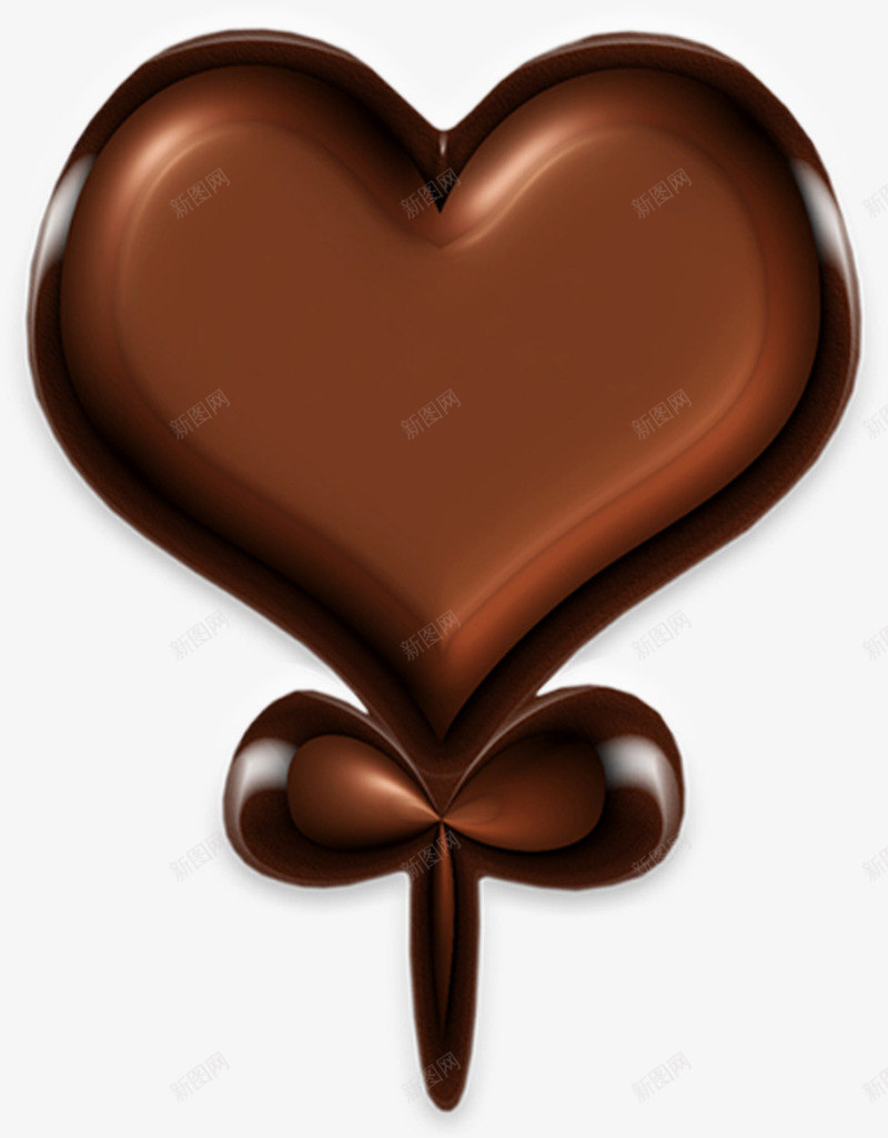 心形巧克力卡通png免抠素材_新图网 https://ixintu.com 卡通 巧克力 心形