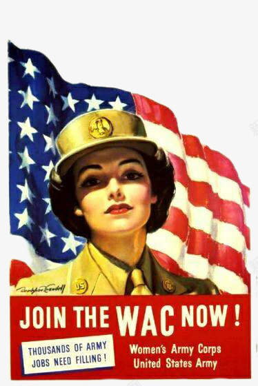 美国女军官海报psd免抠素材_新图网 https://ixintu.com 女军官 战争 海报设计 美国 装饰图案