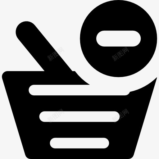 商店里商品图标png_新图网 https://ixintu.com 减号 商品 商贸 杂货 负号 食品