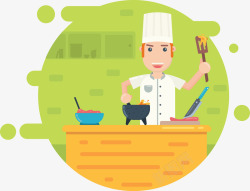 刀板肉拼香芋活性食品烹饪矢量图高清图片