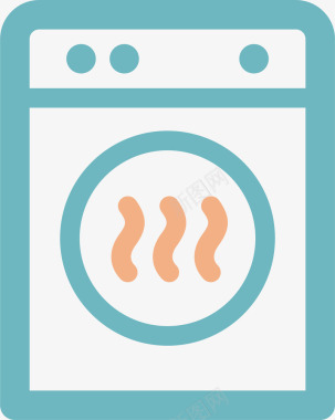 家用洗衣机标图标图标