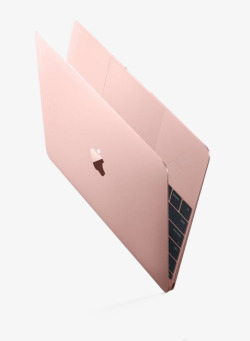 粉色笔记苹果笔记本电脑高清图片