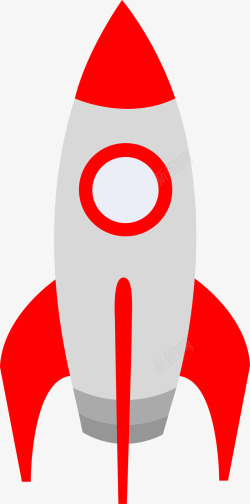 航空立体手绘航空火箭高清图片