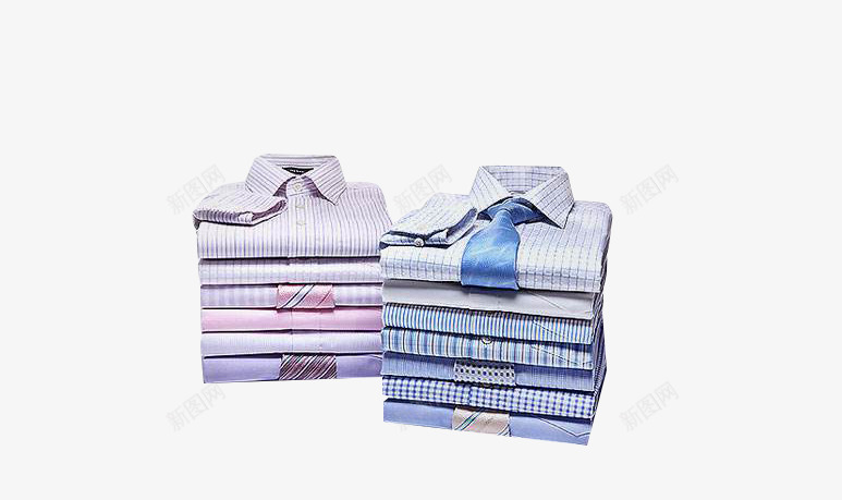 商务衬衣png免抠素材_新图网 https://ixintu.com 叠好的衣服 商务 整齐 男士衬衣