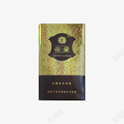 帝豪金爵香烟png免抠素材_新图网 https://ixintu.com 吸烟有害健康 帝豪 烟草 烟酒 金爵 高端香烟