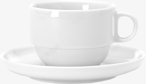白色杯子png免抠素材_新图网 https://ixintu.com 咖啡杯 杯子 瓷器 白色