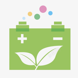铅酸蓄电池绿色的电池高清图片