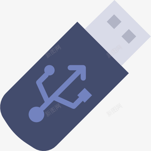 USB图标png_新图网 https://ixintu.com USB 多媒体 技术 数据存储 电子文件存储 计算 随身碟