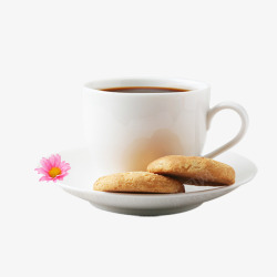 富有情调的下午茶咖啡饼干素材