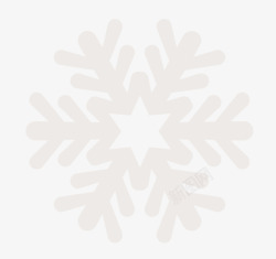 冬天的标志雪花元素图标高清图片