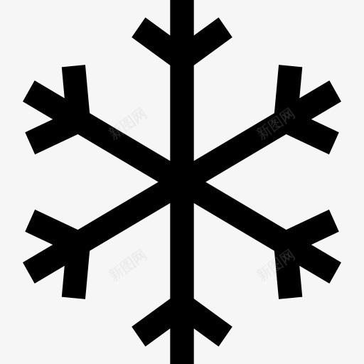 Snowflake图标png_新图网 https://ixintu.com frost 冬天 天气 寒冷 白雪皑皑 雪