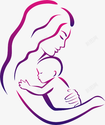 母婴图标png_新图网 https://ixintu.com 图标设计 婴儿 孕婴 宝宝 母亲