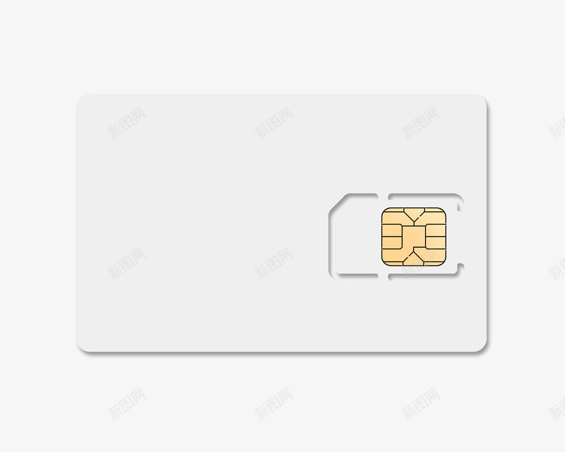 纯色手机卡png免抠素材_新图网 https://ixintu.com SIM卡 卡片 手机 手机卡