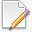 白页编辑图标png_新图网 https://ixintu.com edit page pencil update white 更新 白色的 编辑 铅笔 页面