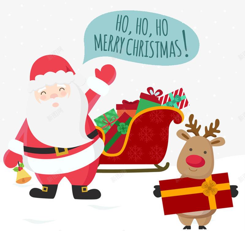 圣诞节插画png免抠素材_新图网 https://ixintu.com 圣诞卡片 圣诞手绘 圣诞老人 圣诞节 圣诞节卡通 圣诞节卡通形象 圣诞节插画 广告设计 设计