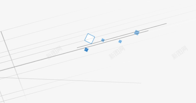 科技感几何线条png免抠素材_新图网 https://ixintu.com 几何 科技感 线条