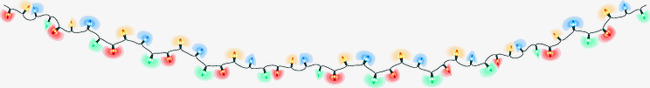 精美节日年会彩灯串png免抠素材_新图网 https://ixintu.com 年会 彩灯串 精美 节日