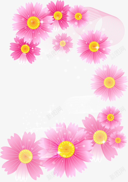 花朵png免抠素材_新图网 https://ixintu.com 印记 漂浮物 炫光 特效 红花 花朵