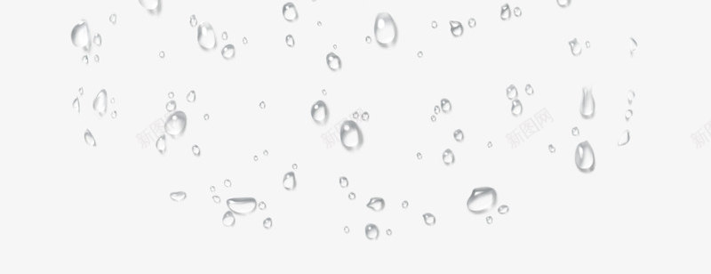 透明玻璃水珠效果元素png免抠素材_新图网 https://ixintu.com 免抠PNG 效果元素 水珠 玻璃 透明