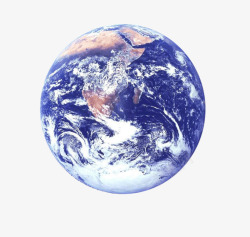 水地球蓝色水波地球高清图片
