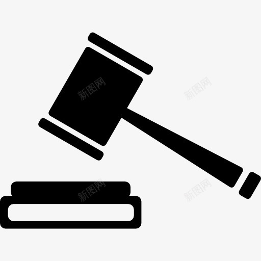 Law图标png_新图网 https://ixintu.com 工具 工具和器具 法律 锤子