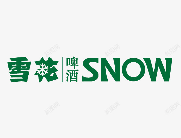 雪花logo图标png_新图网 https://ixintu.com logo 商标 标签 绿色
