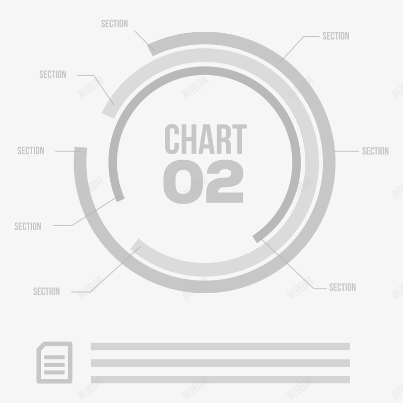 圆形数据统计图表矢量图eps免抠素材_新图网 https://ixintu.com 商务 数据 统计 饼状 矢量图