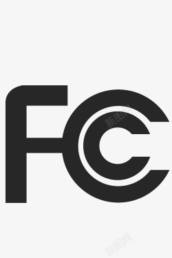 fcc灰色创意fcc认证图高清图片