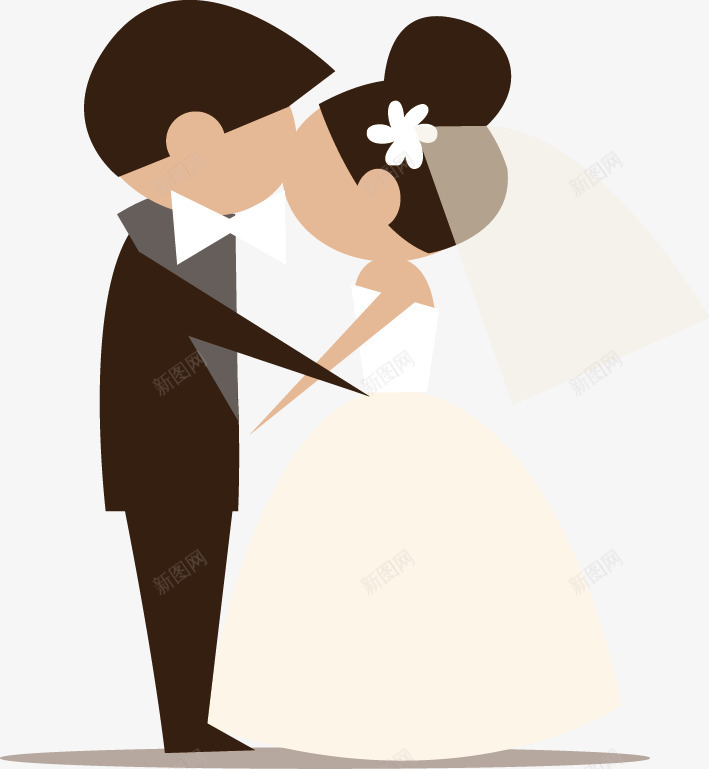 新婚的涂鸦png免抠素材_新图网 https://ixintu.com 卡通 婚礼 插图 新婚的涂鸦 浪漫 漫画 画 风格
