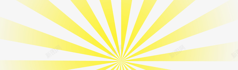 黄色卡通放射线条装饰png免抠素材_新图网 https://ixintu.com 卡通 放射 线条 装饰 黄色