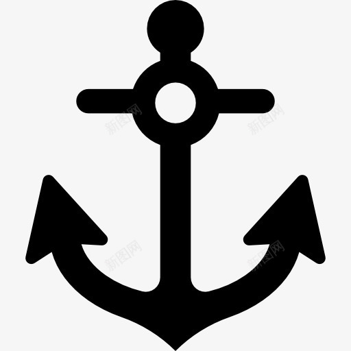 锚图标png_新图网 https://ixintu.com 工具和用具 帆船 水手 海军 纹身 锚
