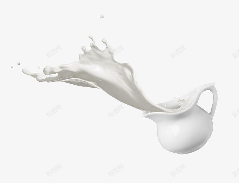 新鲜飞溅的纯牛奶psd免抠素材_新图网 https://ixintu.com 健康饮品 新鲜牛奶 牛奶 牛奶飞溅 纯牛奶 雀巢牛奶