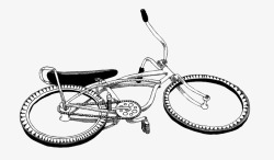 自行车手绘自行车手绘高清图片
