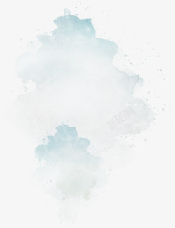 白云透底素材烟雾云朵透明烟雾装饰高清图片