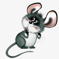 宝宝新年卡通老鼠图像高清图片