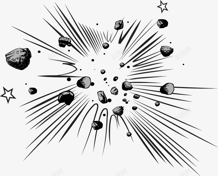 爆炸图案png免抠素材_新图网 https://ixintu.com 云团 卡通 卡通气泡 气体 气泡 漫画气泡 爆炸 爆炸动画