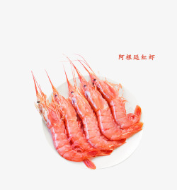 阿根廷进口红虾阿根廷红虾高清图片