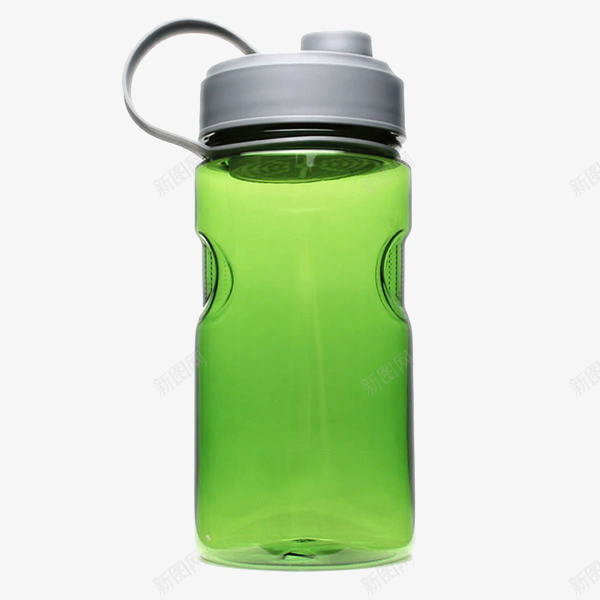 绿色塑料太空杯png免抠素材_新图网 https://ixintu.com 便携太空杯 便携水壶 绿色太空杯 绿色水壶 车载太空杯 透明塑料杯
