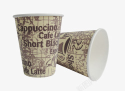 咖啡一次性纸杯素材