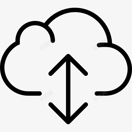 云计算图标png_新图网 https://ixintu.com 下载 云计算 传输 多媒体接口 多媒体的选择 数据存储