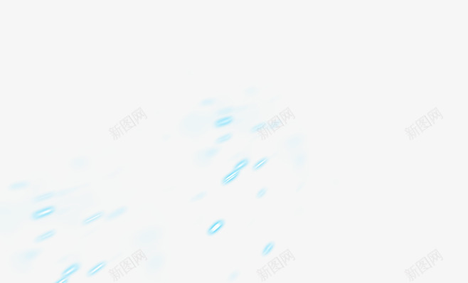 蓝色光点漂浮光点png免抠素材_新图网 https://ixintu.com 漂浮光点 蓝色光点