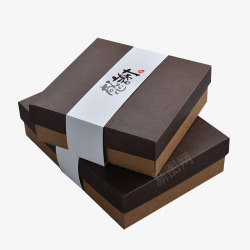 蛋糕包装盒带子西点包装盒高清图片