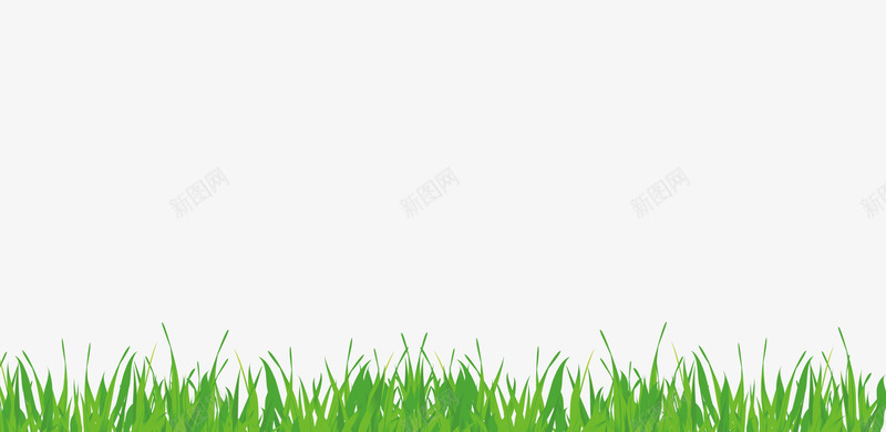 手绘绿色草地边框纹理png免抠素材_新图网 https://ixintu.com 免抠PNG 手绘 绿色 草地 边框纹理