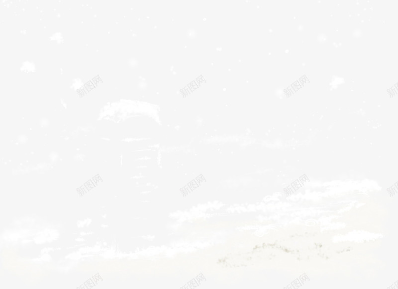 手绘雪地冬季画册png免抠素材_新图网 https://ixintu.com 冬季 新图网 画册 雪地