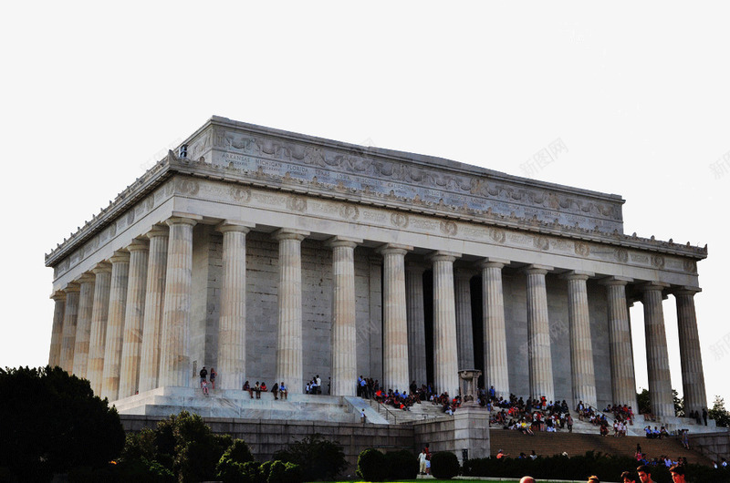 美国著名林肯纪念堂png免抠素材_新图网 https://ixintu.com 旅游景区 林肯纪念堂 美国著名林肯纪念堂 著名景点
