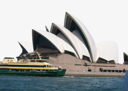亚洲着名景点悉尼歌剧院景点高清图片