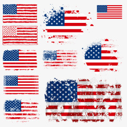 美国旗帜素材