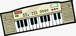电子琴玩具素材