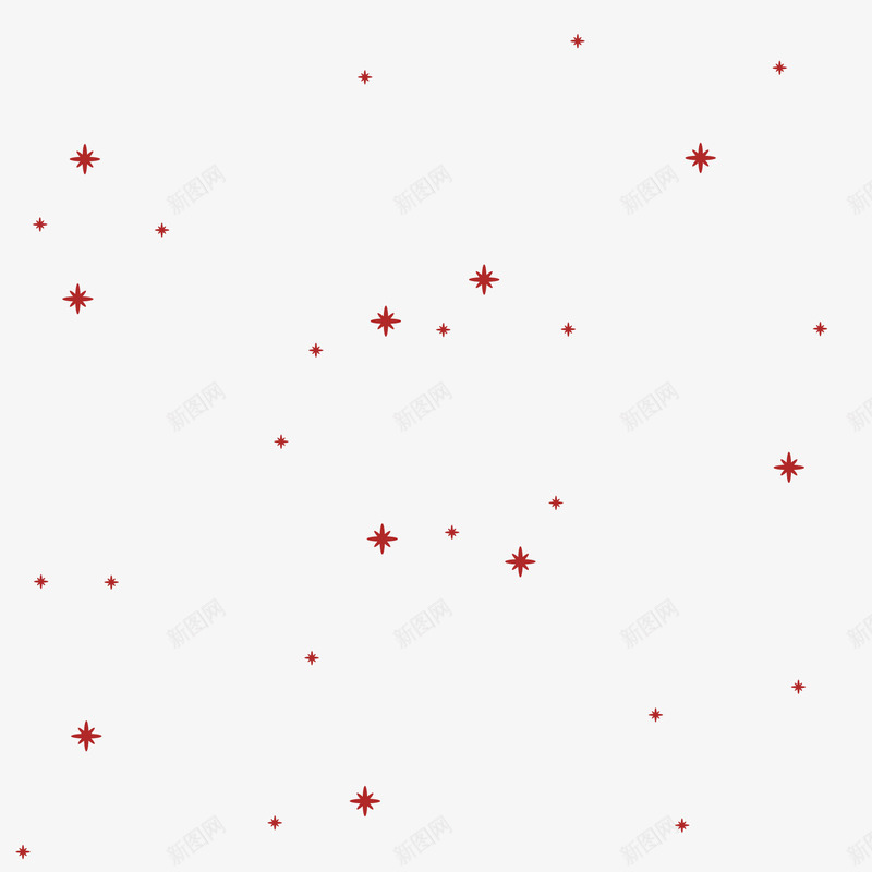 卡通红色星星点点png免抠素材_新图网 https://ixintu.com 卡通 星星点点 活动装饰 红色 背景装饰
