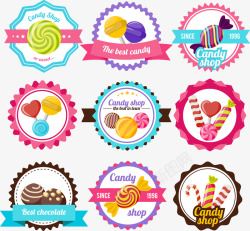 优良品质甜品标贴矢量图高清图片
